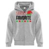 ATC Youth Midweight Fleece Full-Zip Hoodie – Classic Comfort Thumbnail
