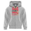 ATC Youth Midweight Fleece Full-Zip Hoodie – Classic Comfort Thumbnail