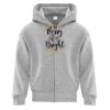 ATC Youth Midweight Fleece Full-Zip Hoodie – Classic Comfort Thumbnail