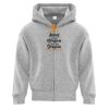 ATC Youth Midweight Fleece Full-Zip Hoodie – Classic Comfort Thumbnail