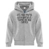 ATC Youth Midweight Fleece Full-Zip Hoodie – Classic Comfort Thumbnail