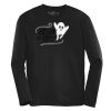 ATC Pro Team Polyester Long Sleeve Youth Tee Thumbnail