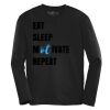 ATC Pro Team Polyester Long Sleeve Youth Tee Thumbnail