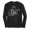 ATC Pro Team Polyester Long Sleeve Youth Tee Thumbnail