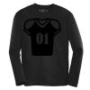 ATC Pro Team Polyester Long Sleeve Youth Tee Thumbnail