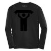 ATC Pro Team Polyester Long Sleeve Youth Tee Thumbnail